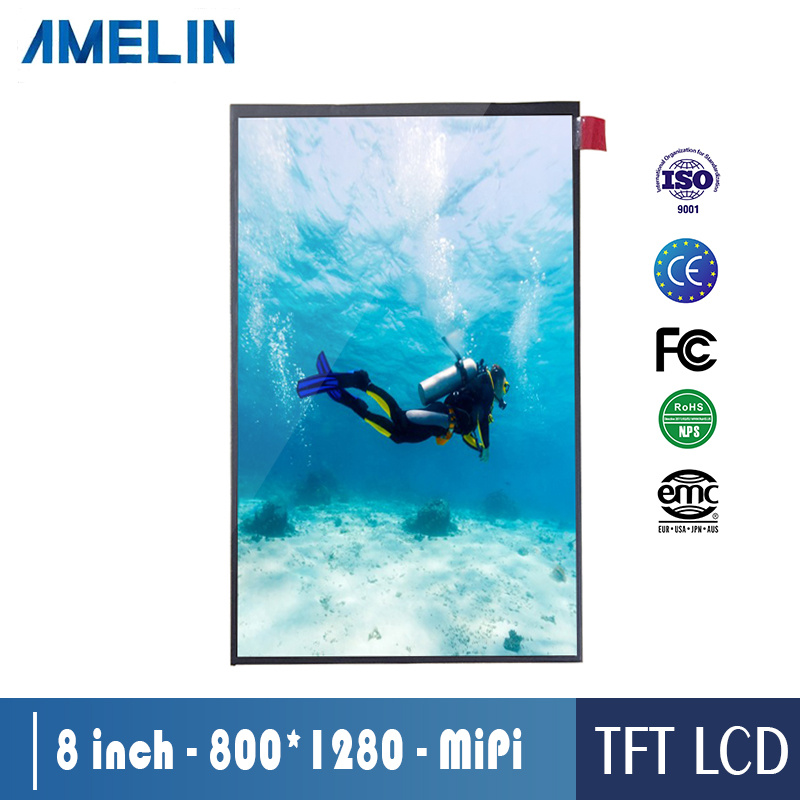 8.0 inch high resolution 800*1280 IPS TFT LCD with MIPI interface Brand new  EK79029