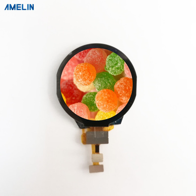 1.3 inch 240*240 IPS circular tft lcd touch screen panel with MCU interface and ST7789V driver IC