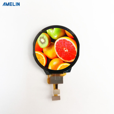 1.3寸TFT LCD 液晶显示屏 圆型 240*240 驱动:ST7789V 带电容触摸