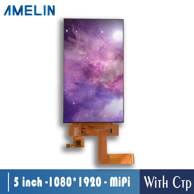 5 inch 1080*1920 HD  TFT LCD  with CTP IPS screen and MIPI interface  1080p panel display  capacitiv