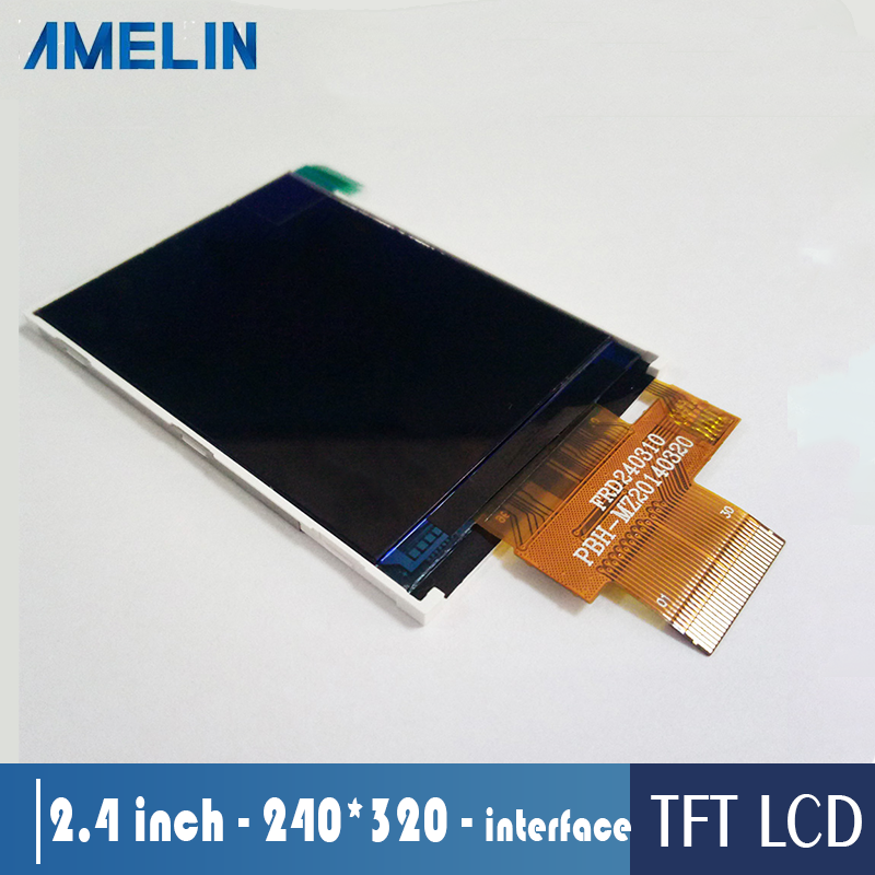 2.4 inch 240*320 12 o'clock TFT LCD display screen with MCU interface and ILI9341V IC panel