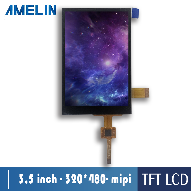 3.5寸 TFT 液晶触摸屏 LCD显示屏320X480 MIPI接口 带电容触摸