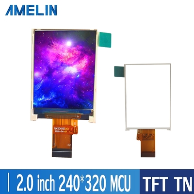 2寸 TFT TN屏 240*320分辨率 MCU接口 液晶显示屏 小显示屏液晶