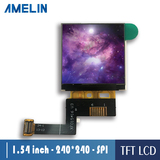 1.54 inch tft 240*240 lcd display with RGB interface for square smart watch