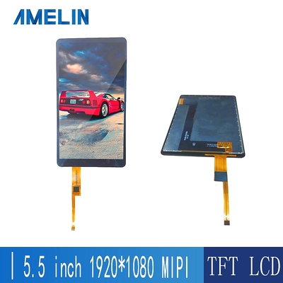 5.5寸电容屏 800亮度IPS全视角1080x1920MIPI接口带电容TP触摸屏