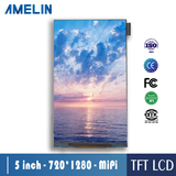 5 inch 720*1280 TFT LCD module display with IPS screen and MIPI interface panel screen displays