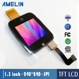 1.3寸TFT电容触摸LCD数码手表液晶显示屏240*240可定制SPI接口IPS