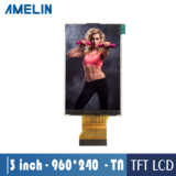 3 inch 960*240 TN TFT LCD module ILI8961IC