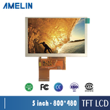 5 inch lcd panel 800x480 TFT LCD display  5 inch lcd display